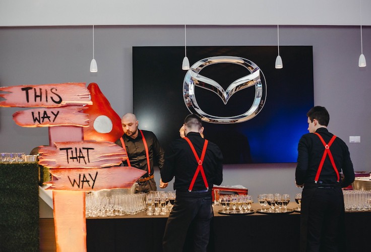 otwarcie salonu mazda agencja eventowa